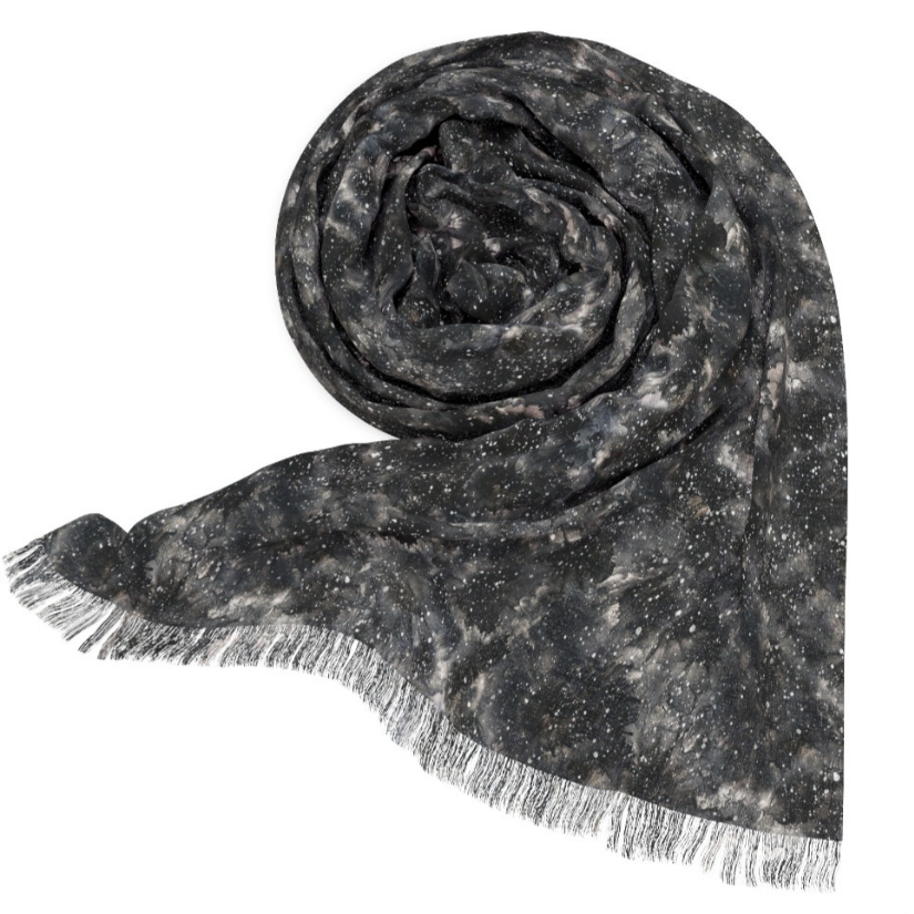 Starry Night Wearable Art Scarf