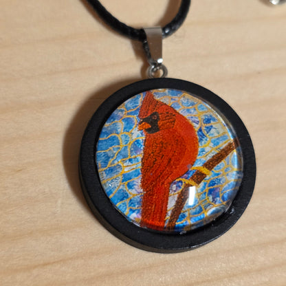 Always Beside You Cardinal Pendants - For Love and Remembrance