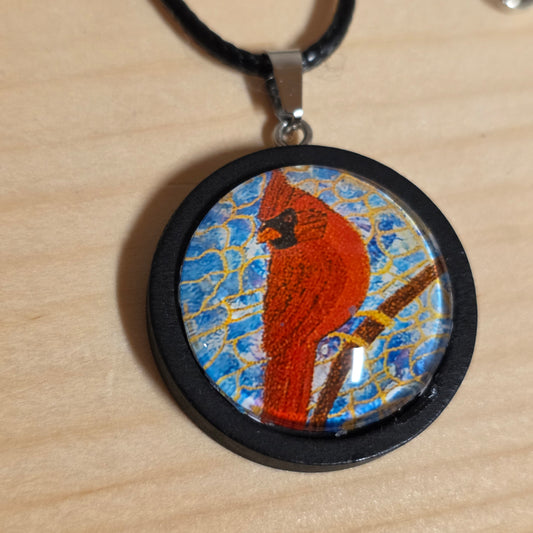 Always Beside You Cardinal Pendants - For Love and Remembrance