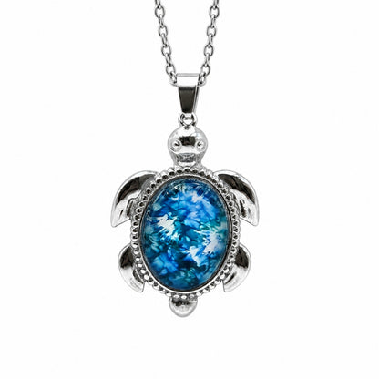 Sea Turtle Necklace Gift Set