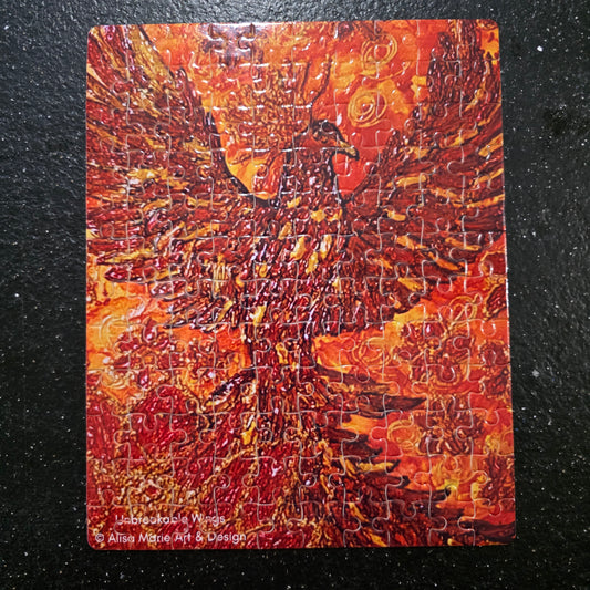 🔥 Unbreakable Wings Fine Art Puzzle