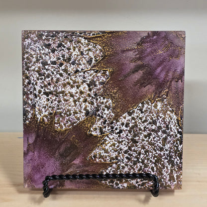 Cosmic Dust- Encaustic on Cradled Wood | 5×5" | Original Art