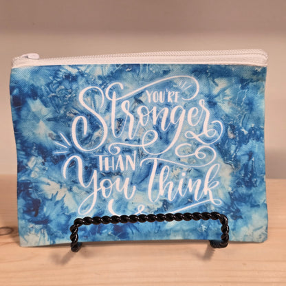 You’re Stronger Than You Think – Limited Edition Art Pouch