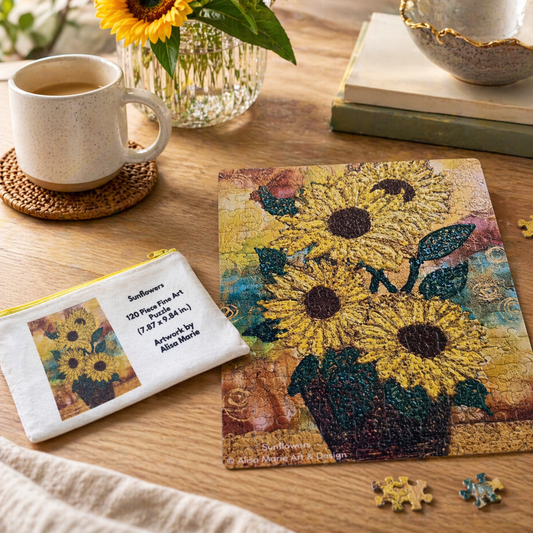 Sunflowers Fine Art Puzzle