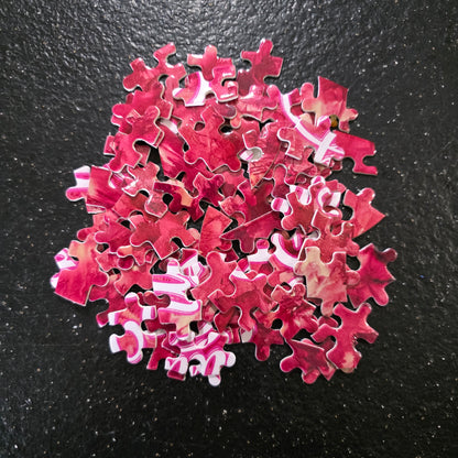 Stay Calm – Heart Puzzle 🌹