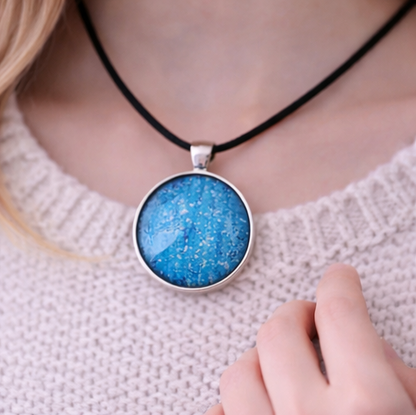 Healing Rain Pendant - Heal • Release • Grow