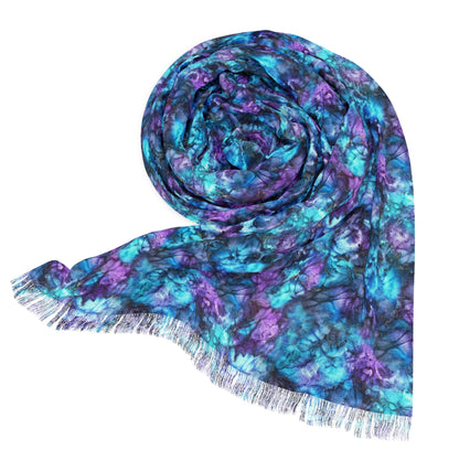 Just Breathe Fringe Scarf- Flow, Calm and Clarity