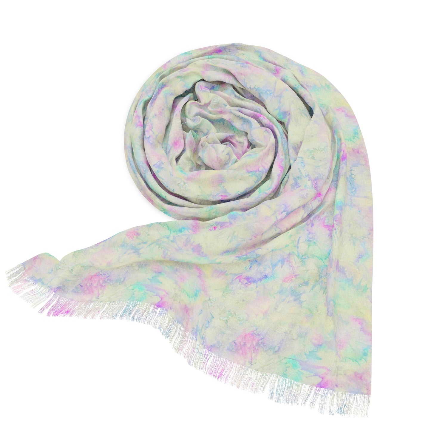 ✨️ Miracles Fringe Scarf – A Soft Reminder of Hope