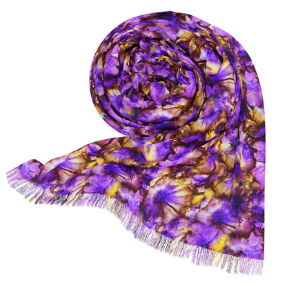 Purple Passion Wearable Art Scarf