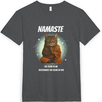 Namaste Cat Shirt – Funny, Mindful Tee for Cat Lovers & Yogis