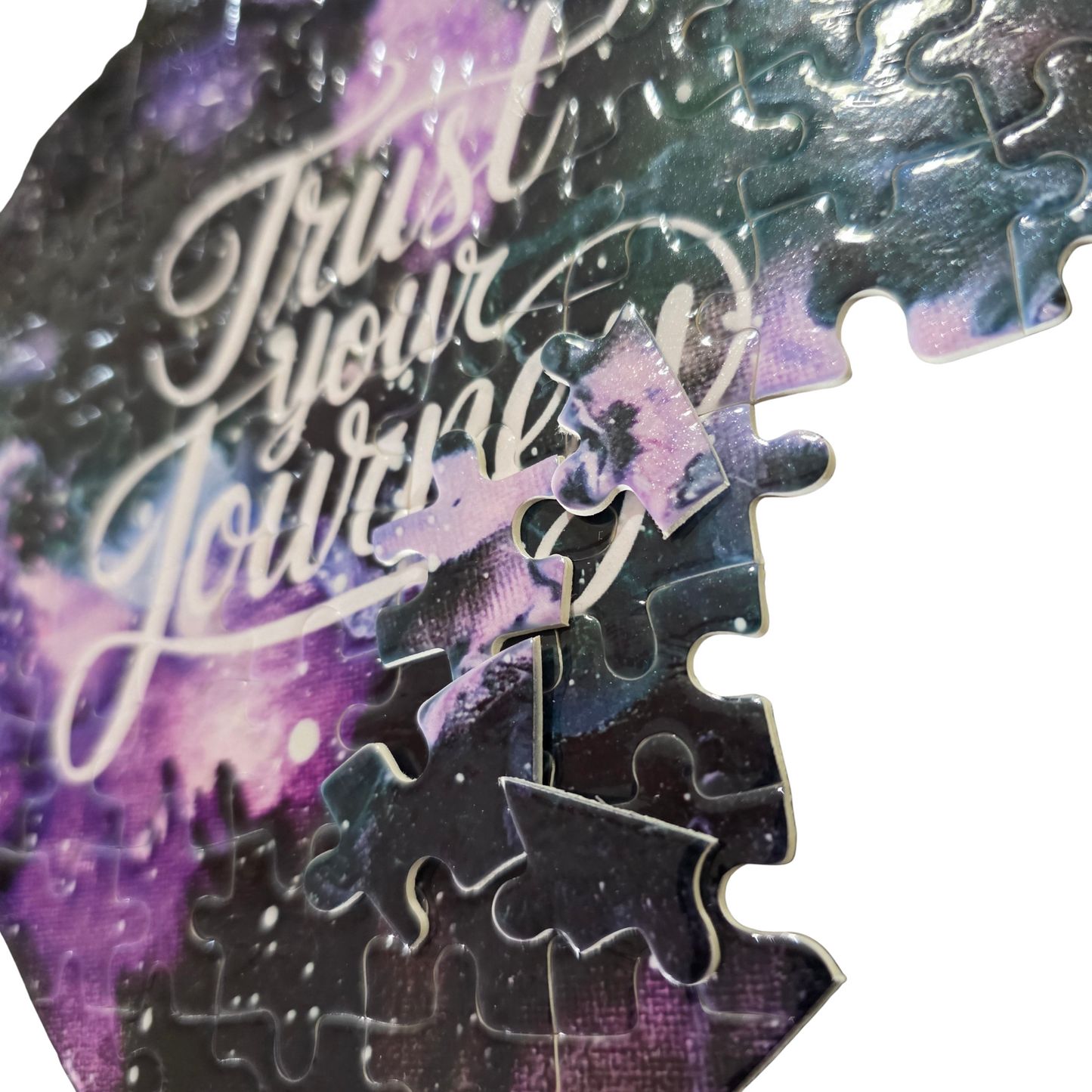 Trust Your Journey – Heart Puzzle 🌌