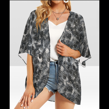 Starry Night Short Kimono | Women’s Lightweight Boho Fashion