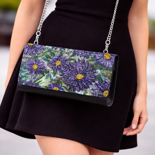 Convertible Art Wallet Clutch – Crossbody Wearable Art Purse
