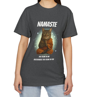 Namaste Cat Shirt – Funny, Mindful Tee for Cat Lovers & Yogis