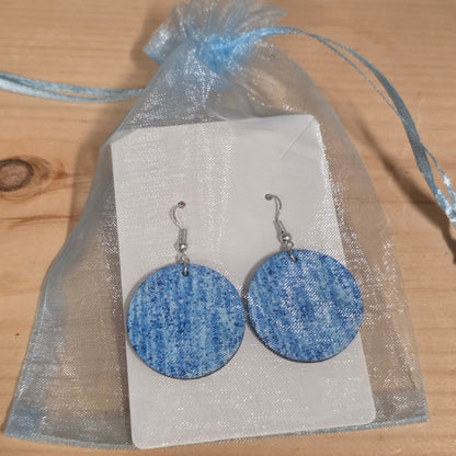 💙 Healing Rain – Art Crossbody Bag + Free Matching Earrings Set