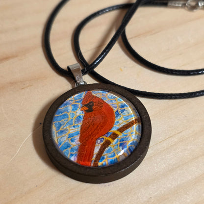 Always Beside You Cardinal Pendants - For Love and Remembrance