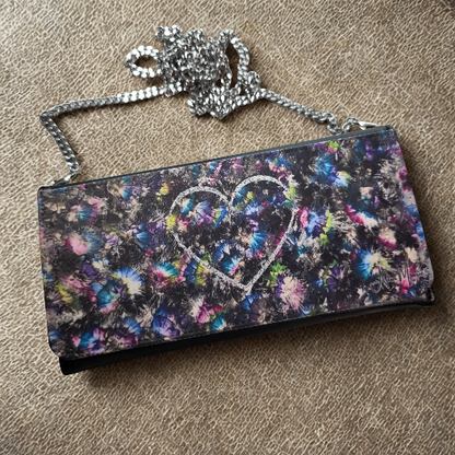 Crossbody Wallets – A 4-in-1 Piece of Wearable Art.(Wallet • Clutch • Wristlet • Crossbody)