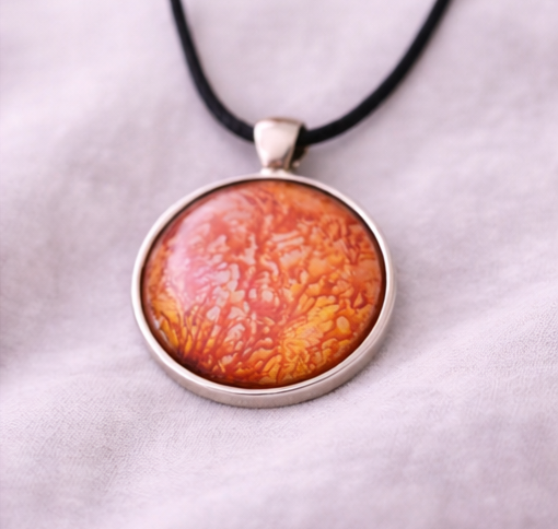 Rise Up Pendant - Creativity • Courage • Joy