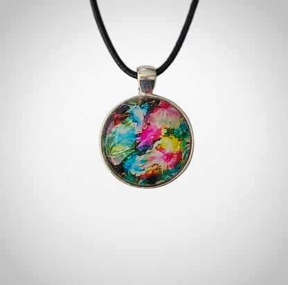 Angel, Moon & Stars Pendant  – For Protection, Hope & Timeless Love