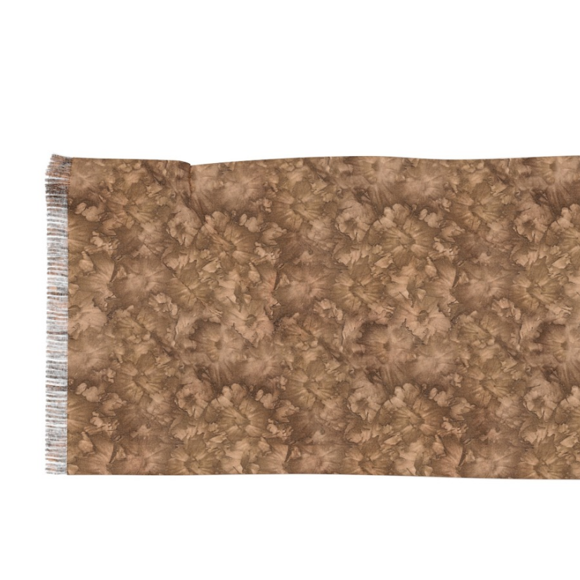 Mocha Bliss Wearable Art Scarf