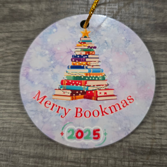 Handmade 2025 Holiday Ornaments – Bookmas, Catmas, Woofmas & More