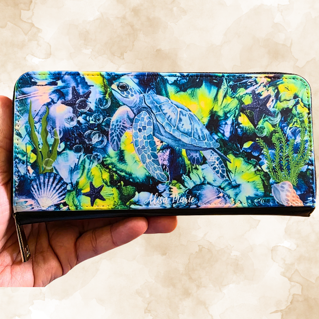 Artist Wallet Collection – Art-Inspired Zip Around Wallets