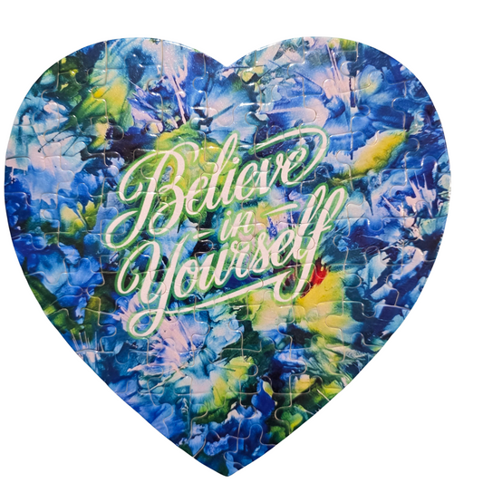 Believe in Yourself – Heart Puzzle 💫