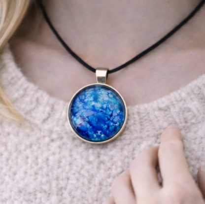 Serenity Pendant - Breath • Calm • Balance