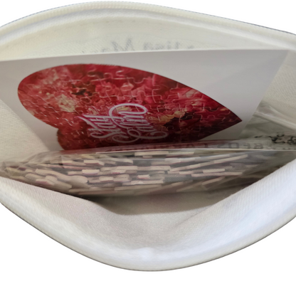 Stay Calm – Heart Puzzle 🌹