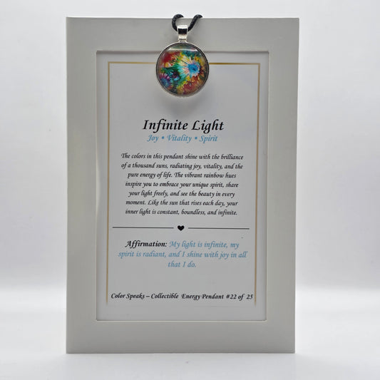 Infinite Light Pendant Card – Joy • Vitality • Spirit