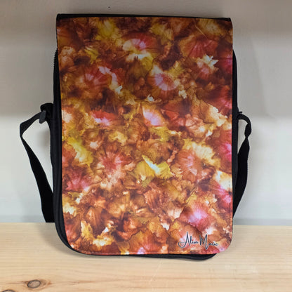🍂 Autumn Sunset –  Art Crossbody Bag + Free Sunflower Earrings Set