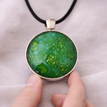 Emerald Dreams Pendant - Hope • Grow • Shine