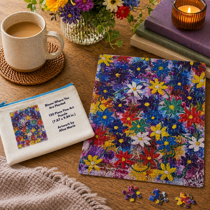 Bloom Where You’re Planted Fine Art Puzzle