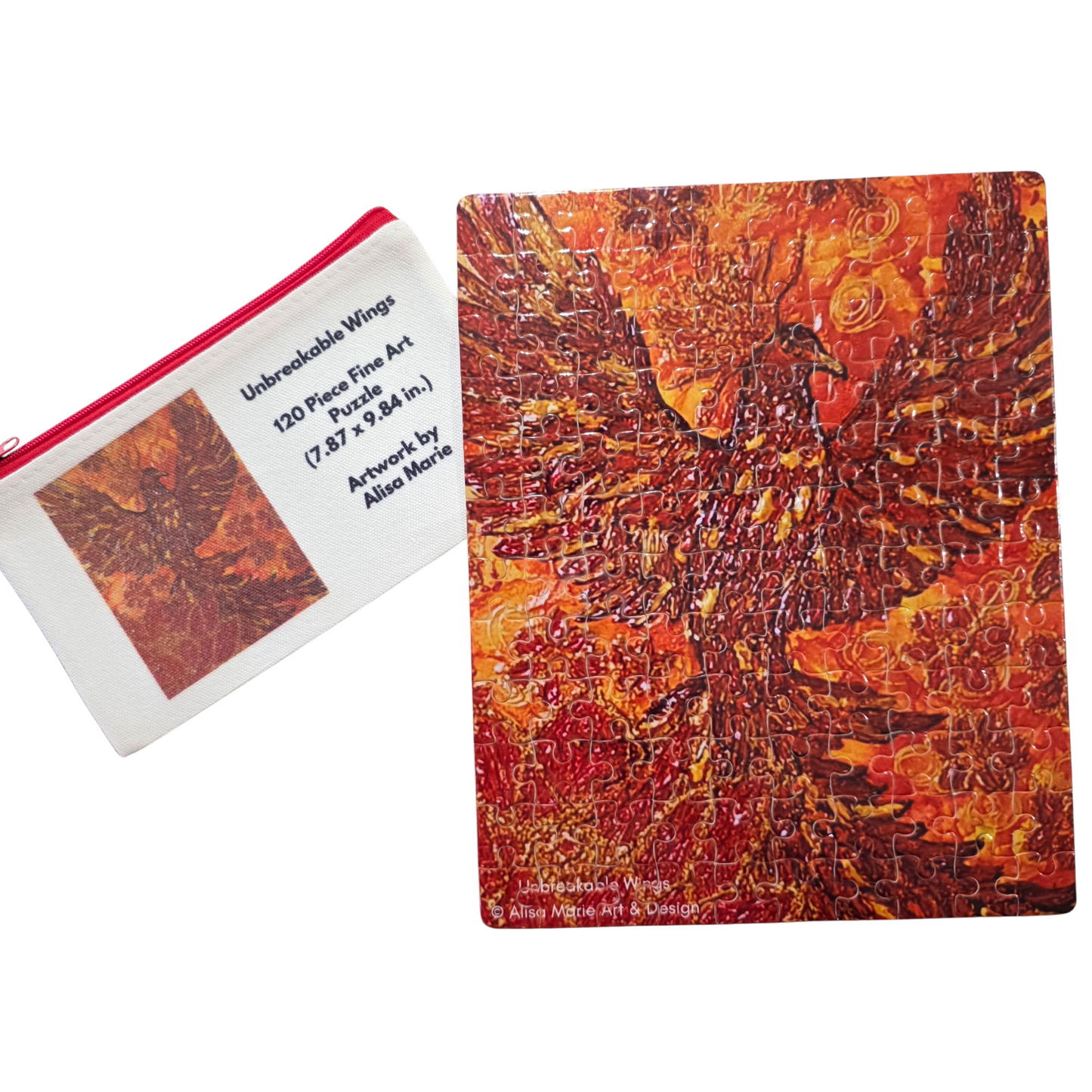 🔥 Unbreakable Wings Fine Art Puzzle