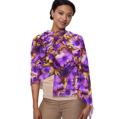 Purple Passion Wearable Art Scarf