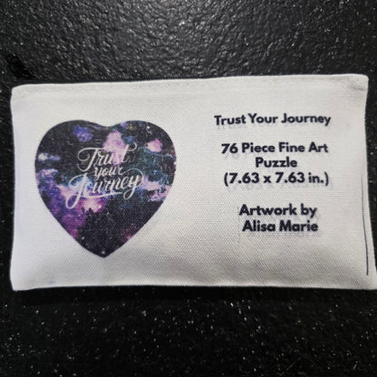 Trust Your Journey – Heart Puzzle 🌌