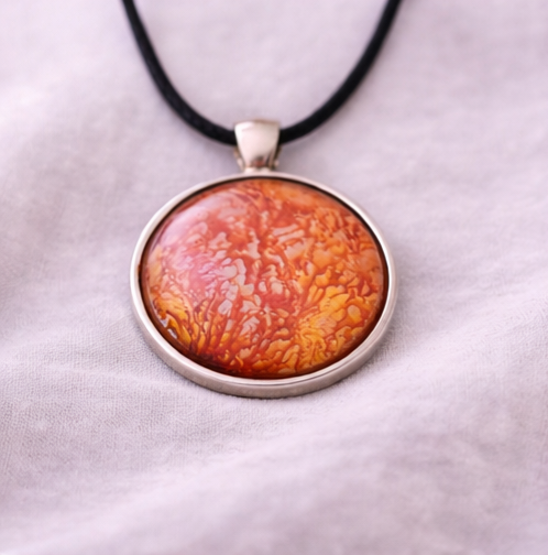 Rise Up Pendant - Creativity • Courage • Joy