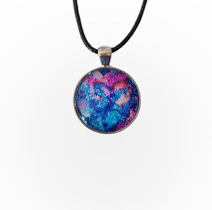 Angel, Moon & Stars Pendant  – For Protection, Hope & Timeless Love