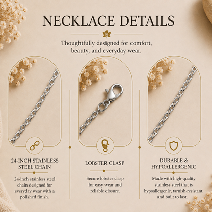 Enjoy the Journey Turtle Art Necklace | Keepsake Collection