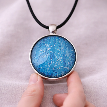 Healing Rain Pendant - Heal • Release • Grow