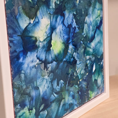 Tranquility – 6×6 Encaustic Original