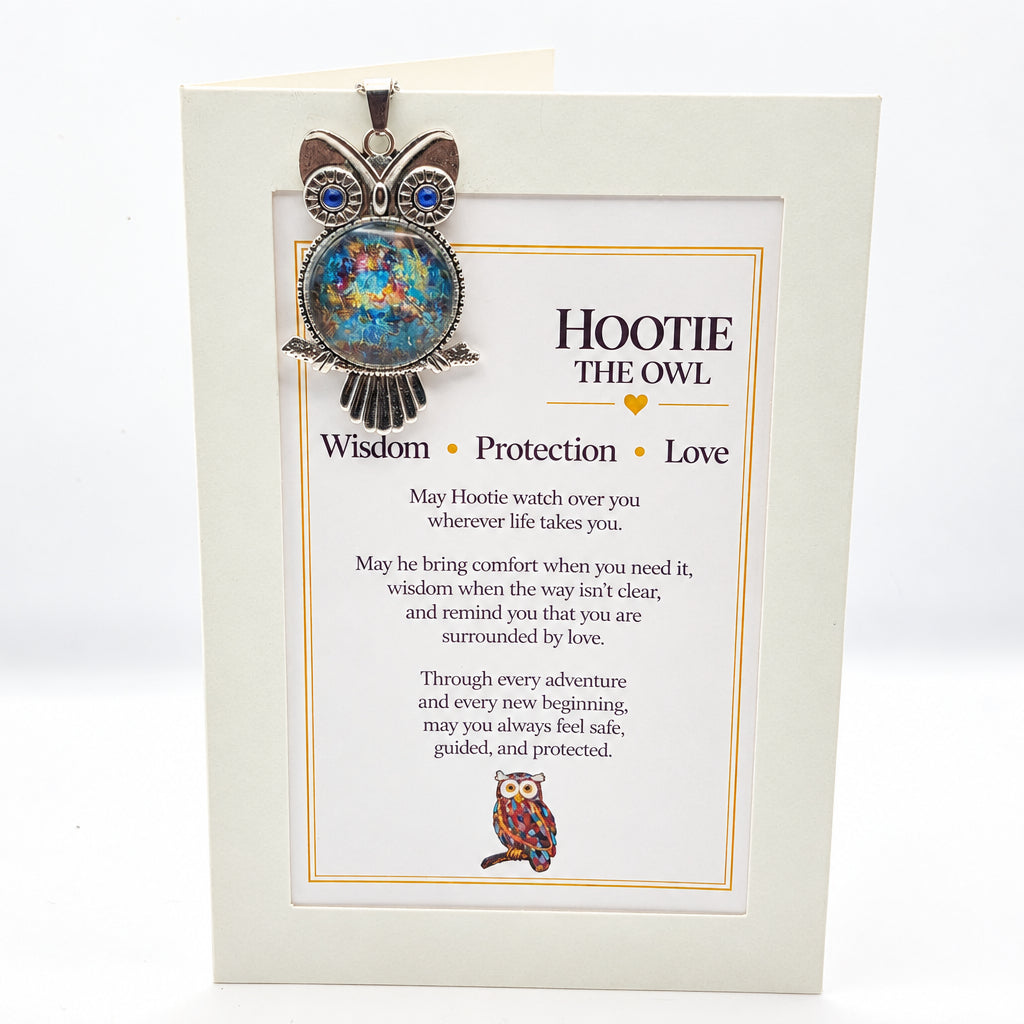 Hootie the Owl Art Necklace