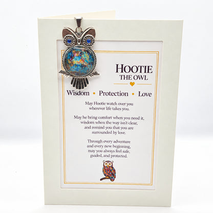 Hootie the Owl Art Necklace