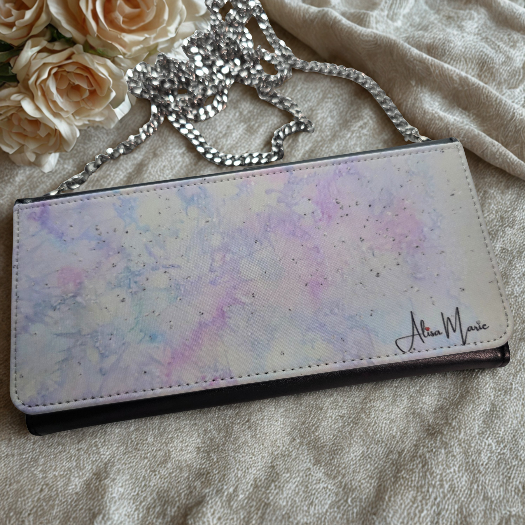 Crossbody Wallets – A 4-in-1 Piece of Wearable Art.(Wallet • Clutch • Wristlet • Crossbody)