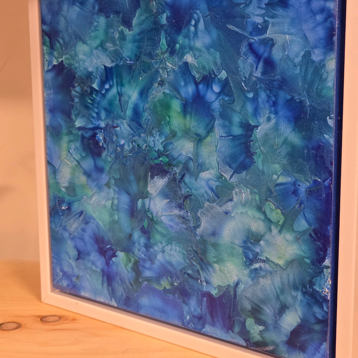 Paradise – 8×8 Encaustic Original