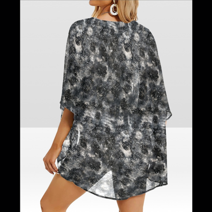 Starry Night Short Kimono | Women’s Lightweight Boho Fashion