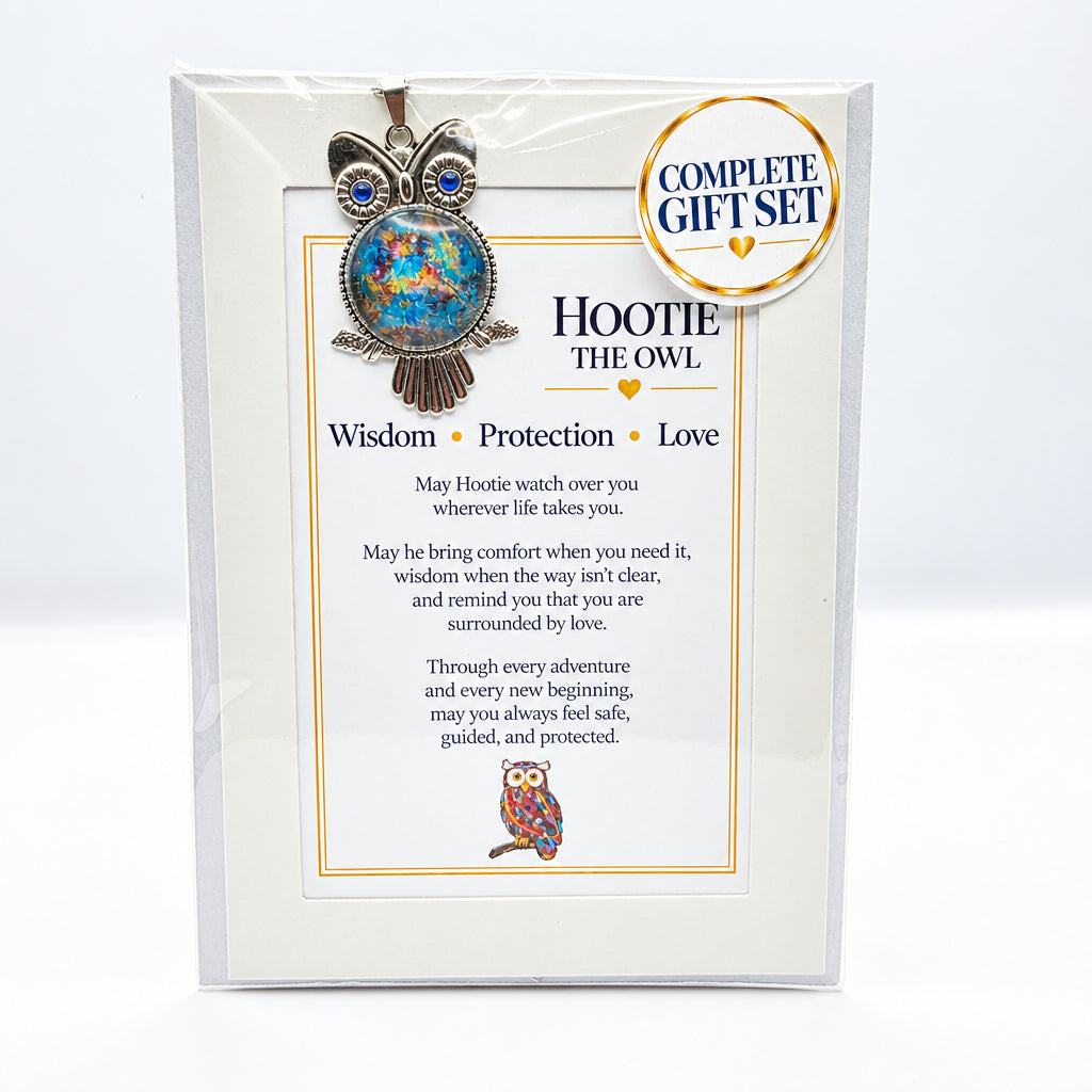 Hootie the Owl Art Necklace
