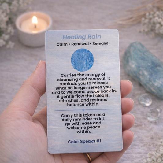 Color Speaks – Pocket Affirmation Aluminum Wallet Cards