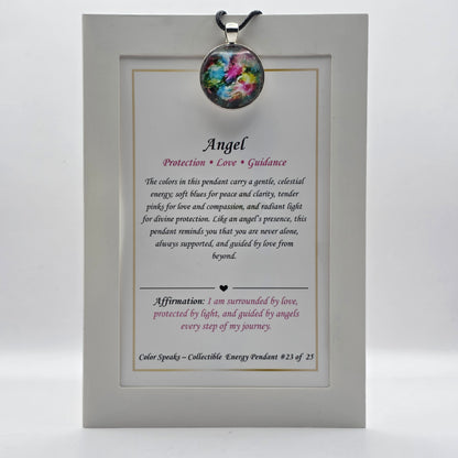 Angel Pendant Card – Protection • Love • Guidance