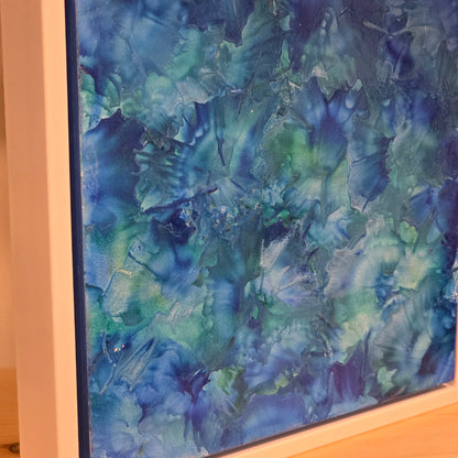 Paradise – 8×8 Encaustic Original